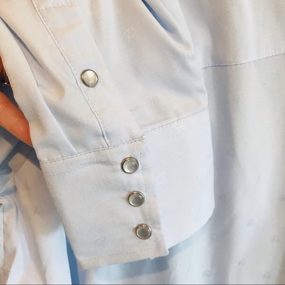 Roper Pearl Snap Western button down shirt Large - Picture 6 of 7